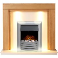 Adam Fenwick in Oak & Beige Marble with Downlights & Lynx 3-in-1 Electric Fire
Adam Fenwick in Oak & Beige Marble with Downlights & Lynx 3-in-1 Electric Fire