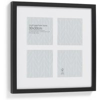 Box Photo Frame Multi Aperture - 30x30cm - Black