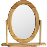 Oval Dressing Table Mirror - Pine
Oval Dressing Table Mirror - Pine