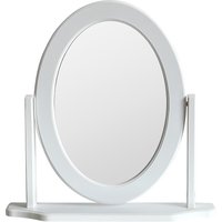 Oval Dressing Table Mirror - White
Oval Dressing Table Mirror - White