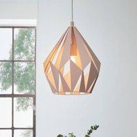 Eglo Carlton-P Geo Pendant - Apricot
Eglo Carlton-P Geo Pendant - Apricot