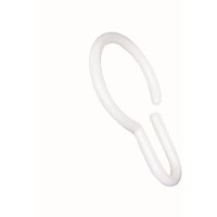 Aqualona Shower Curtain Quick Hooks White - 12 Pack 
Aqualona Shower Curtain Quick Hooks White - 12 Pack