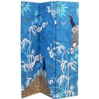 Arthouse Peacock Room Divider - Blue
Arthouse Peacock Room Divider - Blue
