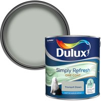 Dulux Simply Refresh One Coat Matt Emulsion Paint - Tranquil Dawn - 2.5L
Dulux Simply Refresh One Coat Matt Emulsion Paint - Tranquil Dawn - 2.5L