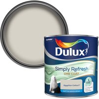 Dulux Simply Refresh One Coat Matt Emulsion Paint - Egyptian Cotton - 2.5L
Dulux Simply Refresh One Coat Matt Emulsion Paint - Egyptian Cotton - 2.5L