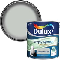 Dulux Simply Refresh One Coat Matt Emulsion Paint - Goose Down - 2.5L
Dulux Simply Refresh One Coat Matt Emulsion Paint - Goose Down - 2.5L