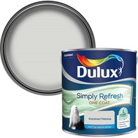 Dulux Simply Refresh One Coat Matt Emulsion Paint - Polished Pebble - 2.5L
Dulux Simply Refresh One Coat Matt Emulsion Paint - Polished Pebble - 2.5L