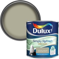 Dulux Simply Refresh One Coat Matt Emulsion Paint - Overtly Olive - 2.5L 
Dulux Simply Refresh One Coat Matt Emulsion Paint - Overtly Olive - 2.5L