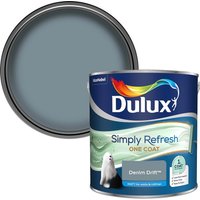 Dulux Simply Refresh One Coat Matt Emulsion Paint - Denim Drift - 2.5L
Dulux Simply Refresh One Coat Matt Emulsion Paint - Denim Drift - 2.5L