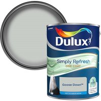 Dulux Simply Refresh One Coat Matt Emulsion Paint - Goose Down - 5L
Dulux Simply Refresh One Coat Matt Emulsion Paint - Goose Down - 5L