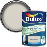 Dulux Simply Refresh One Coat Matt Emulsion Paint - Egyptian Cotton - 5L
Dulux Simply Refresh One Coat Matt Emulsion Paint - Egyptian Cotton - 5L