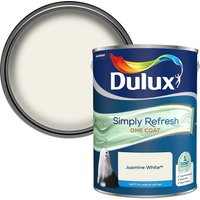Dulux Simply Refresh One Coat Matt Emulsion Paint - Jasmine White - 5L
Dulux Simply Refresh One Coat Matt Emulsion Paint - Jasmine White - 5L