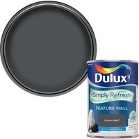 Dulux Simply Refresh Feature Wall One Coat Matt Emulsion Paint - Cannon Ball - 1.25L 
Dulux Simply Refresh Feature Wall One Coat Matt Emulsion Paint - Cannon Ball - 1.25L