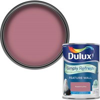Dulux Simply Refresh Feature Wall One Coat Matt Emulsion Paint - Raspberry Burst - 1.25L
Dulux Simply Refresh Feature Wall One Coat Matt Emulsion Paint - Raspberry Burst - 1.25L