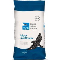 RSPB Black Sunflower for Wild Birds - 1.5kg
RSPB Black Sunflower for Wild Birds - 1.5kg