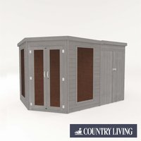 Country Living Ribble 7 x 7 Premium Corner Summerhouse With Side Shed Painted + Installation - Thorpe Towers
Country Living Ribble 7 x 7 Premium Corner Summerhouse With Side Shed Painted + Installation - Thorpe Towers