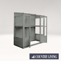 Country Living Durlston 6 x 3 Traditional Tall Wall Greenhouse Painted + Installation - Thorpe Towers
Country Living Durlston 6 x 3 Traditional Tall Wall Greenhouse Painted + Installation - Thorpe Towers