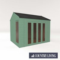 Country Living Hawksworth 10 x 8 Summerhouse Painted + Installation - Aurora Green
Country Living Hawksworth 10 x 8 Summerhouse Painted + Installation - Aurora Green