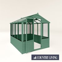 Country Living Kelham 8 x 6 Traditional Greenhouse Painted + Installation - Aurora Green
Country Living Kelham 8 x 6 Traditional Greenhouse Painted + Installation - Aurora Green