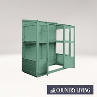 Country Living Durlston 6 x 3 Traditional Tall Wall Greenhouse Painted + Installation - Aurora Green
Country Living Durlston 6 x 3 Traditional Tall Wall Greenhouse Painted + Installation - Aurora Green