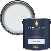 Dulux Heritage Matt Emulsion Paint - Chalk White - 2.5L
Dulux Heritage Matt Emulsion Paint - Chalk White - 2.5L