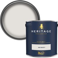 Dulux Heritage Matt Emulsion Paint - Ash White - 2.5L
Dulux Heritage Matt Emulsion Paint - Ash White - 2.5L