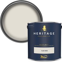 Dulux Heritage Matt Emulsion Paint - Flax Seed - 2.5L
Dulux Heritage Matt Emulsion Paint - Flax Seed - 2.5L