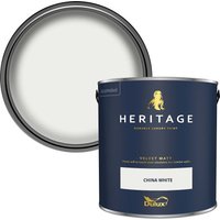 Dulux Heritage Matt Emulsion Paint - China White - 2.5L
Dulux Heritage Matt Emulsion Paint - China White - 2.5L