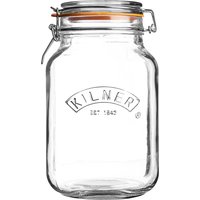 Kilner Clip Top Square Jar - 1.5L
Kilner Clip Top Square Jar - 1.5L