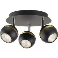 Austin 3 Lamp Spotlight Plate - Black & Gold
Austin 3 Lamp Spotlight Plate - Black & Gold