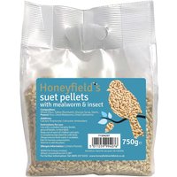 Honeyfield's Suet Pellets with Mealworm & Insect Wild Bird Treat - 750g
Honeyfield's Suet Pellets with Mealworm & Insect Wild Bird Treat - 750g