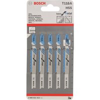 Basic Metal 1 Lug T118A Jigsaw Blades
Basic Metal 1 Lug T118A Jigsaw Blades