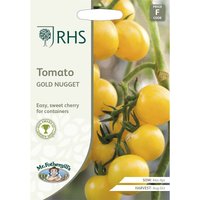 RHS Tomato Gold Nugget Seeds
RHS Tomato Gold Nugget Seeds