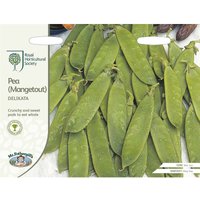 RHS Pea Mangetout Delikata Seeds
RHS Pea Mangetout Delikata Seeds