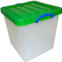 Really Useful Storage Box - 60L - Clear with Green Lid
Really Useful Storage Box - 60L - Clear with Green Lid