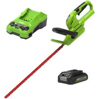 24V 56cm Hedge Trimmer with Rotating Handle (Charger and Battery included)
24V 56cm Hedge Trimmer with Rotating Handle (Charger and Battery included)