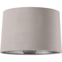 House Beautiful Samet Velvet Drum Shade - Grey - 30cm
House Beautiful Samet Velvet Drum Shade - Grey - 30cm