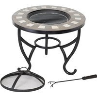 La Hacienda Naxos Fire Pit with Mosaic Surround
La Hacienda Naxos Fire Pit with Mosaic Surround
