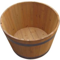 Half Whiskey Wooden Barrel - 56cm
Half Whiskey Wooden Barrel - 56cm