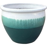 Gradina Round Terracotta Glaze Garden Plant Pot in Ombre - 28cm
Gradina Round Terracotta Glaze Garden Plant Pot in Ombre - 28cm