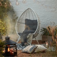 Rattan Pod Egg Chair - White
Rattan Pod Egg Chair - White