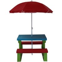 Kids Bench with Multicoloured Parasol
Kids Bench with Multicoloured Parasol