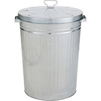 Homebase Galvanised Steel Outdoor Bin with Lid - 85L
Homebase Galvanised Steel Outdoor Bin with Lid - 85L