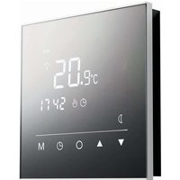Mirrored Touchscreen Thermostat - Black
Mirrored Touchscreen Thermostat - Black