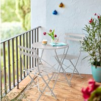 Lazio Metal Bistro Set - Grey
Lazio Metal Bistro Set - Grey