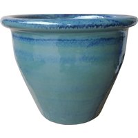 Malay Glazed Turquoise Plant Pot - 19cm
Malay Glazed Turquoise Plant Pot - 19cm