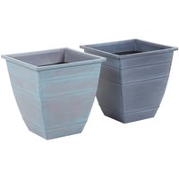 Georgian Metallic Verdigris Square Pot - 35cm
Georgian Metallic Verdigris Square Pot - 35cm