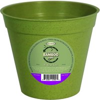 8in Bamboo Pot Single Sage Green
8in Bamboo Pot Single Sage Green