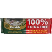 Peckish Extra Goodness Fat Balls for Wild Birds - 6 + 6 Pack
Peckish Extra Goodness Fat Balls for Wild Birds - 6 + 6 Pack
