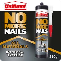 UniBond No More Nails Interior & Exterior Sealant Cartridge 390g
UniBond No More Nails Interior & Exterior Sealant Cartridge 390g